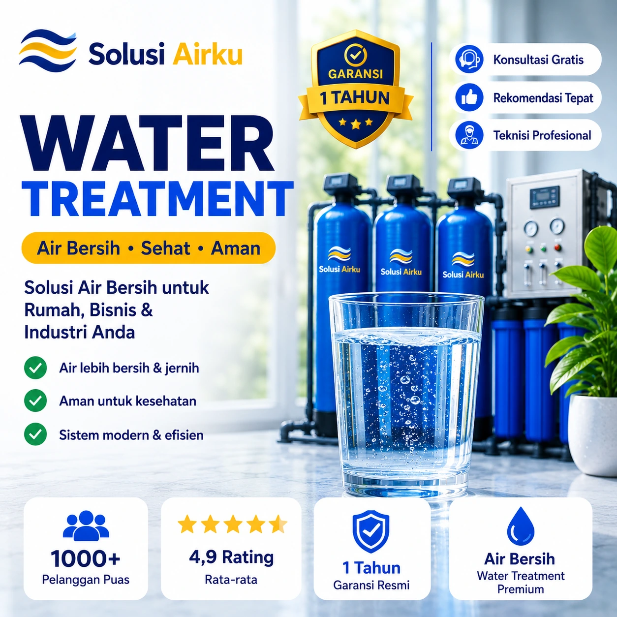 Solusi filter air jernih